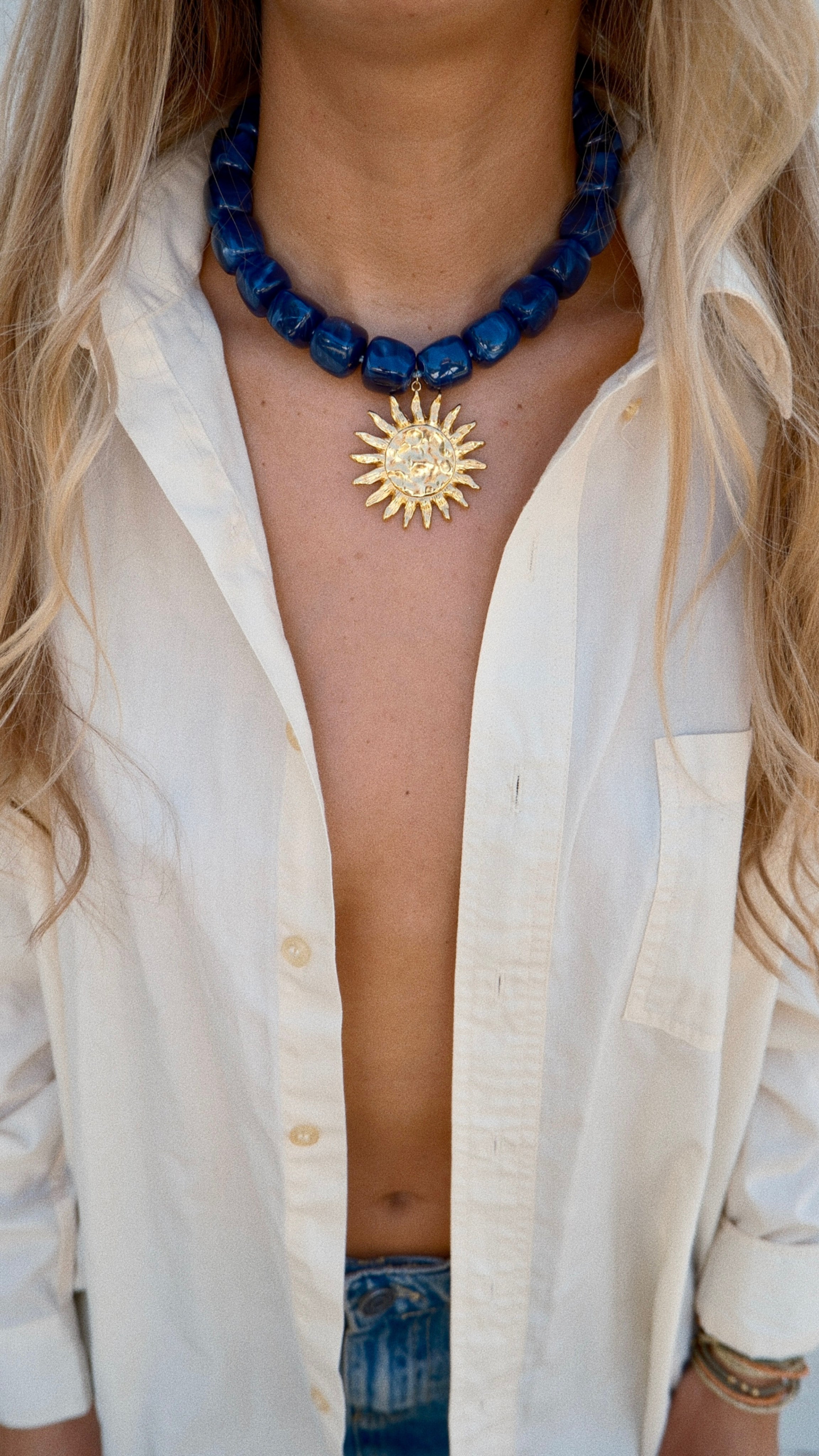 COLLIER SAUNDERS - Bleu