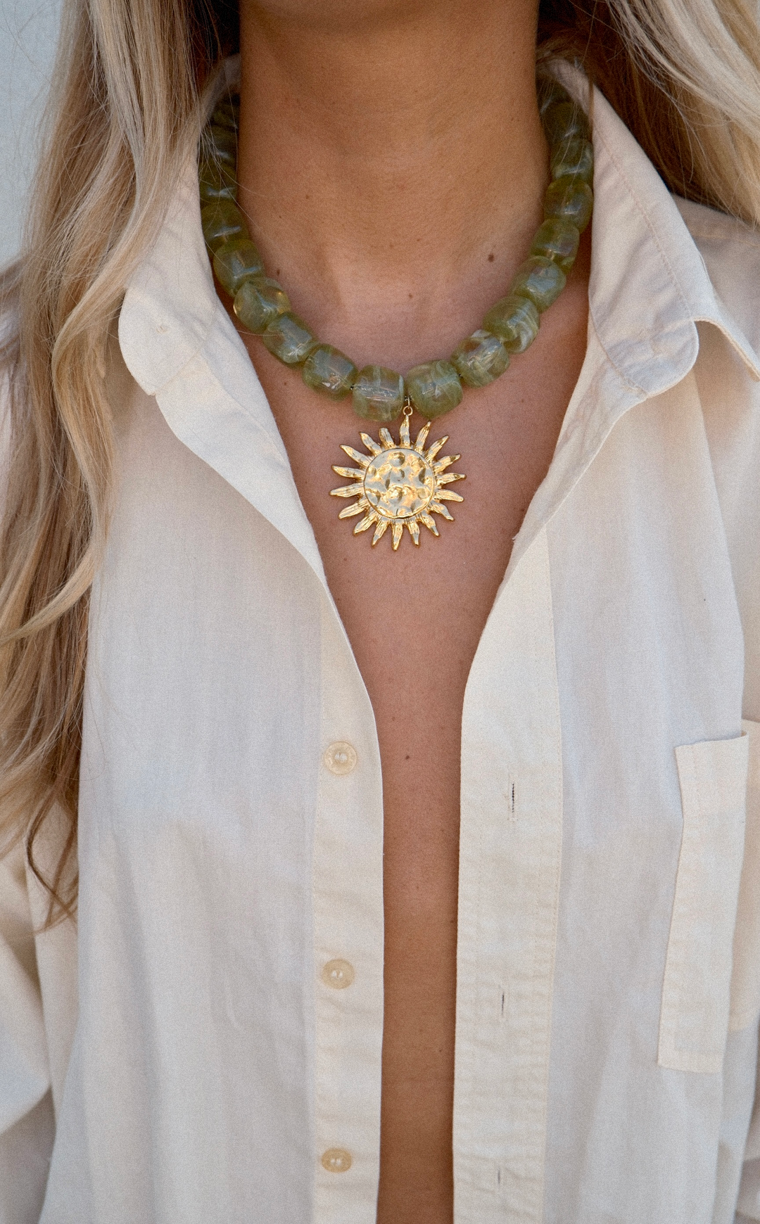 Collier SAUNDERS - Kaki