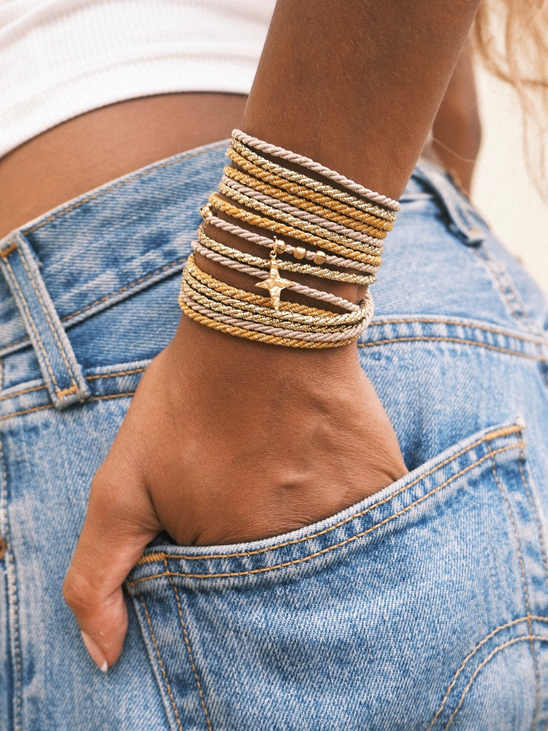 BRACELET SANDY DORÉ