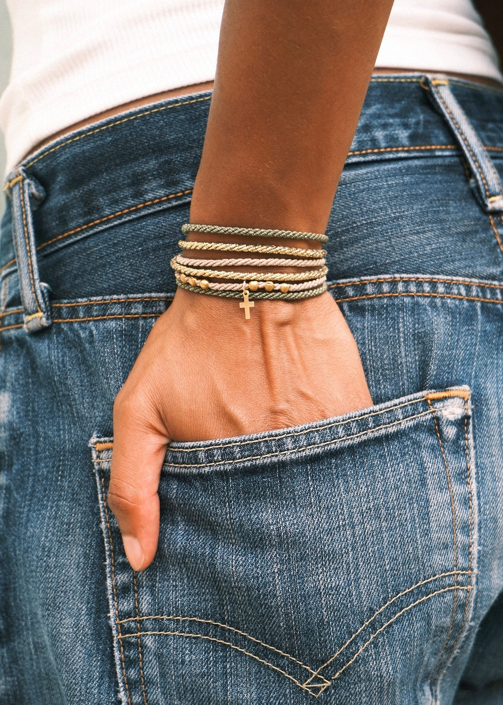 BRACELET BAYA KAKI