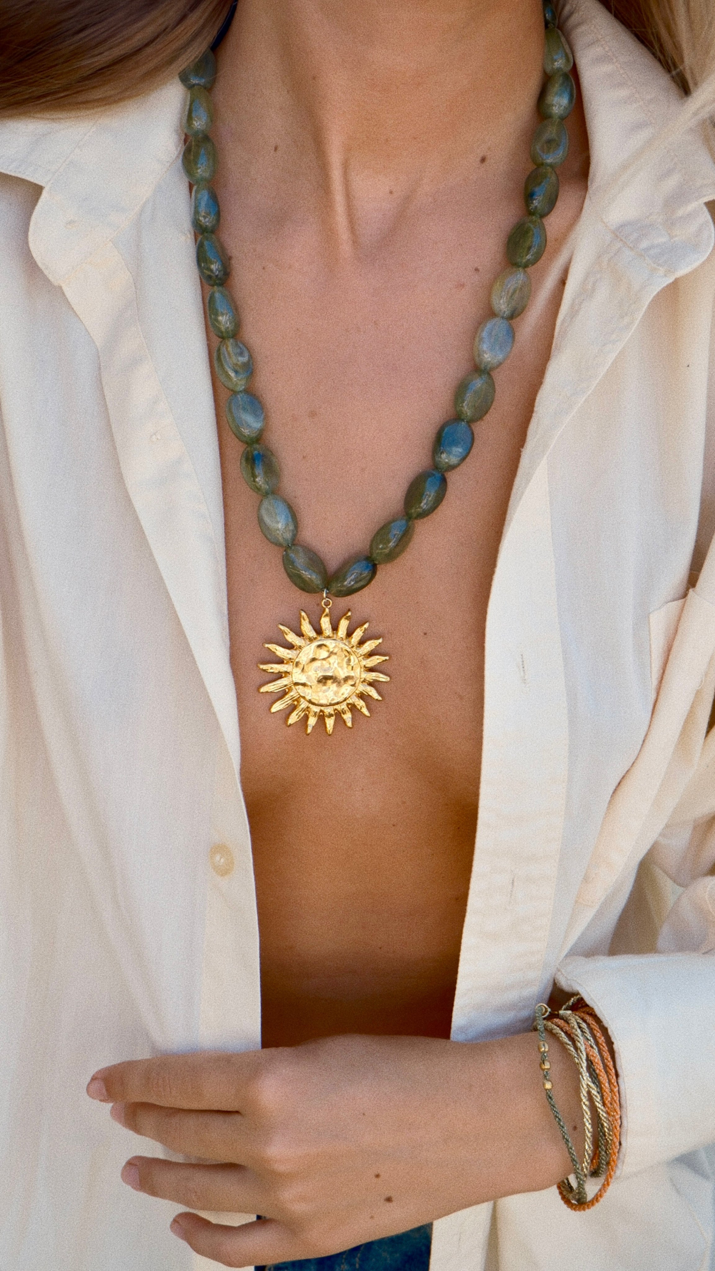 COLLIER CAMPS - Kaki