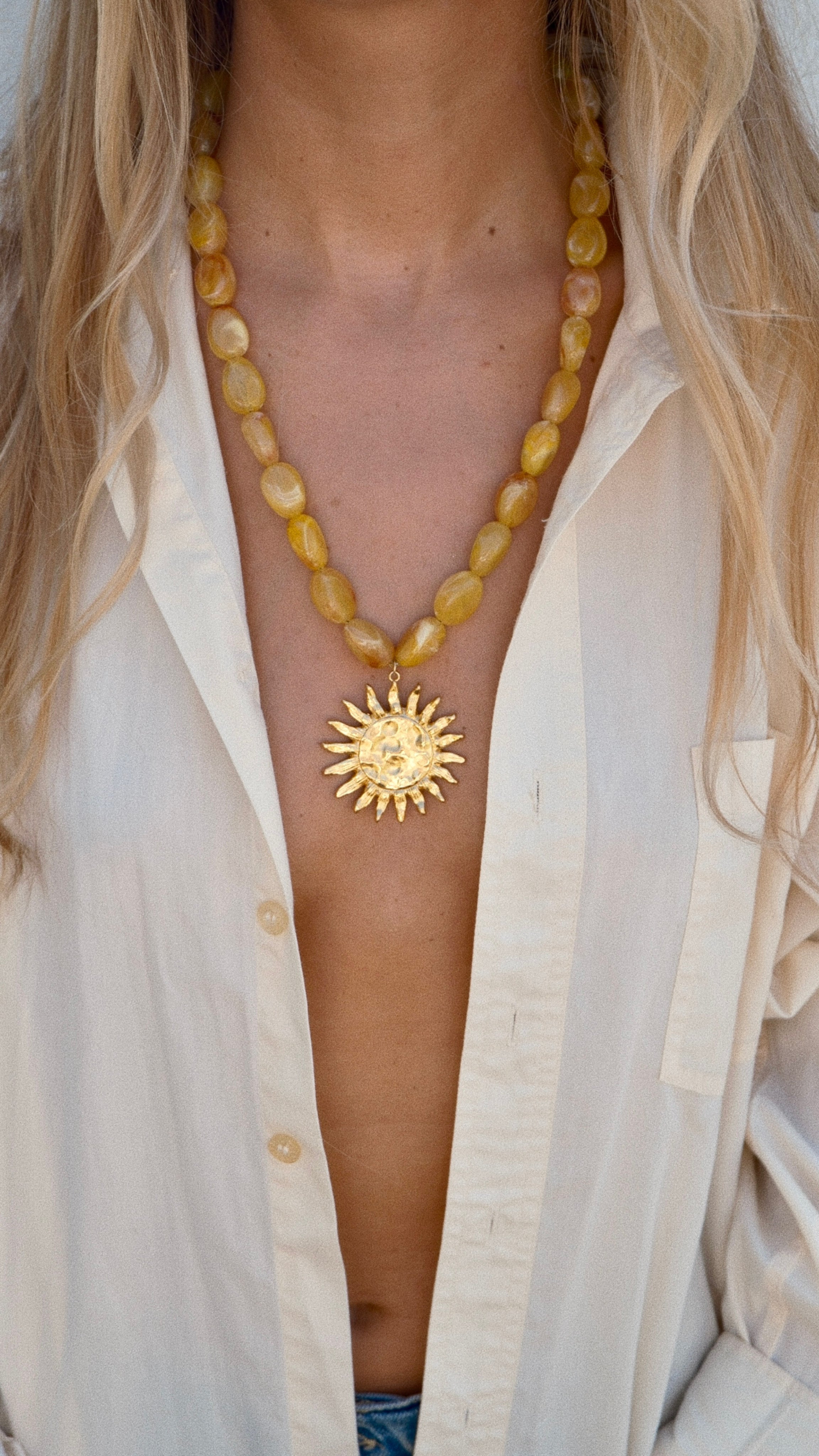 COLLIER CAMPS - Jaune