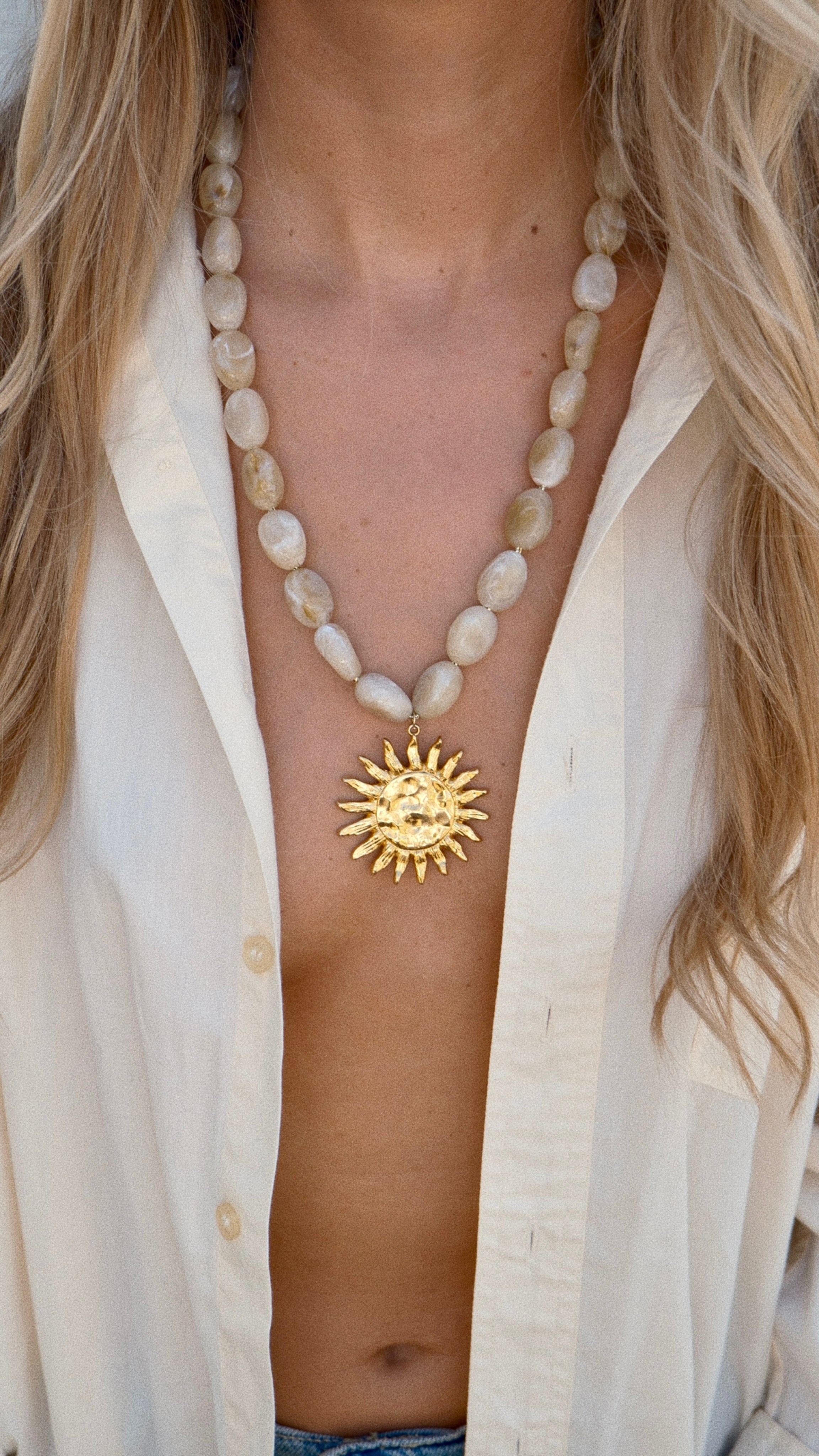 COLLIER CAMPS - Beige