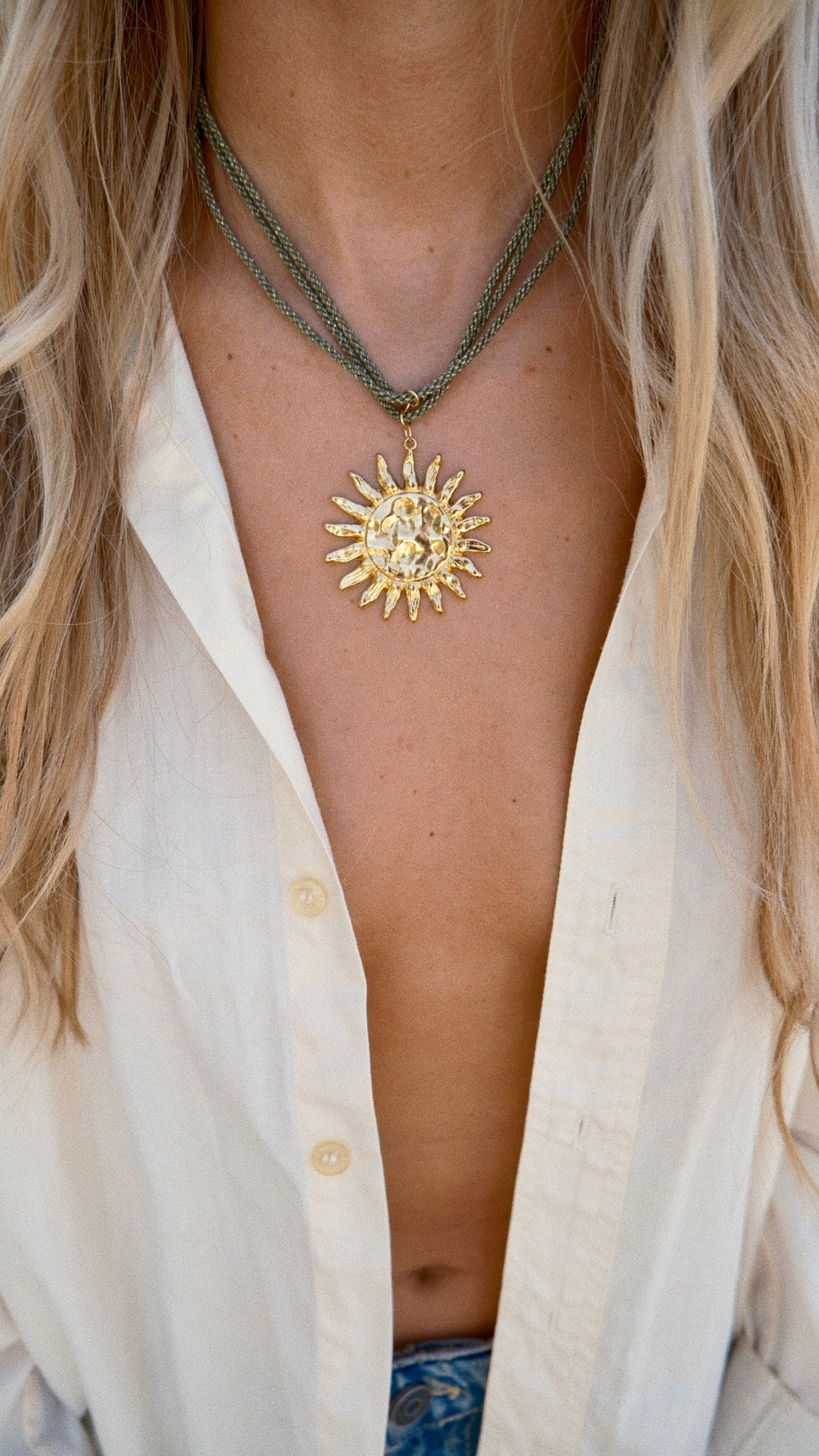 Collier CLIFTON - Kaki