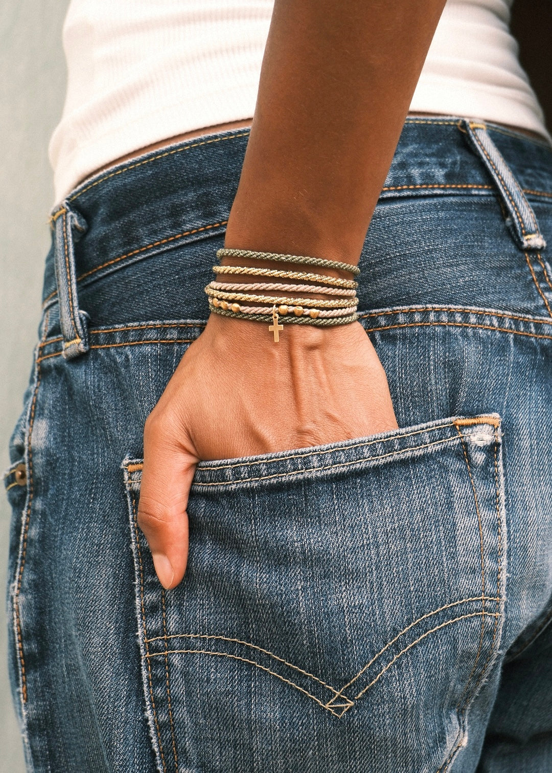 BRACELET BAYA KAKI
