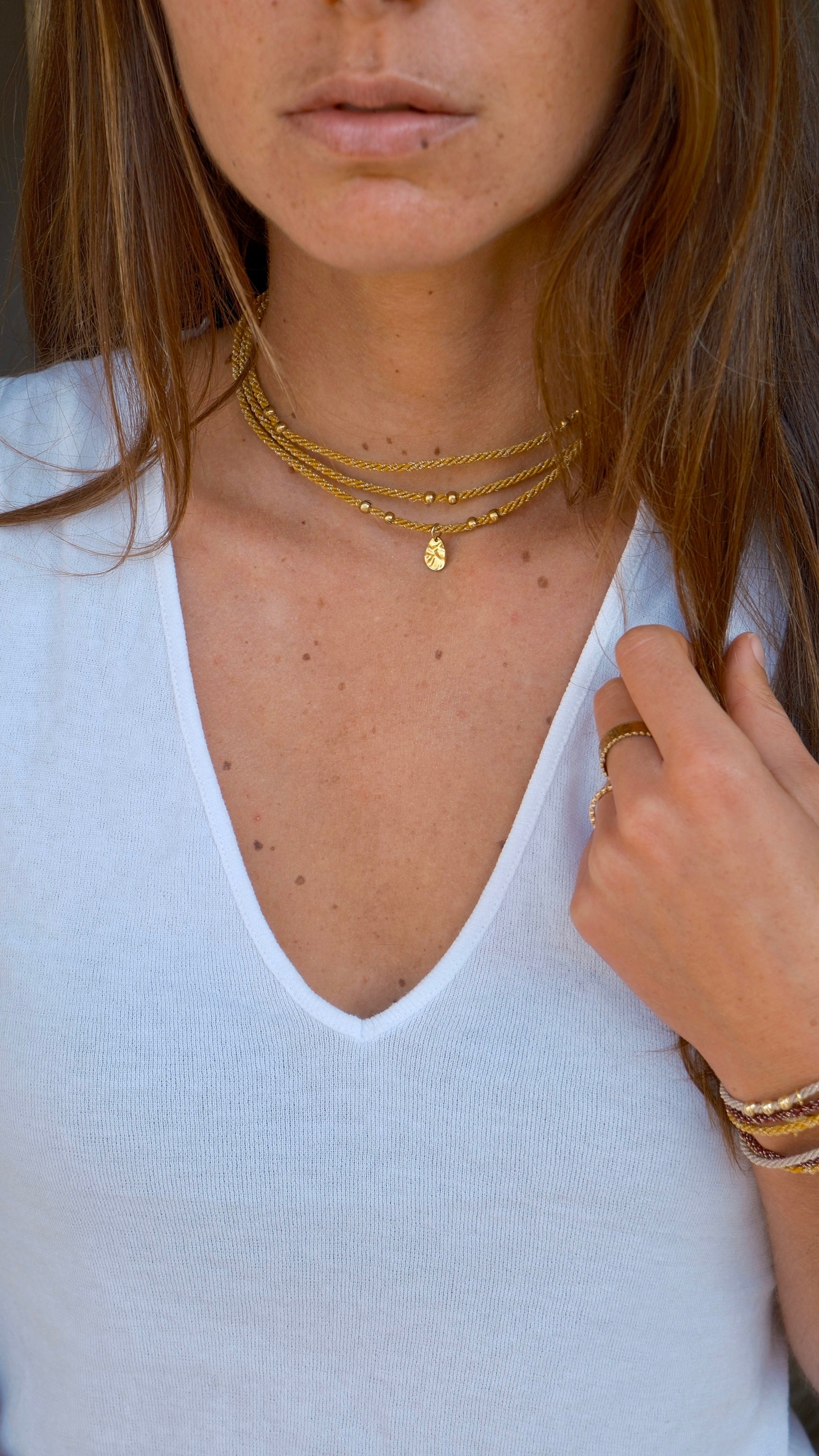 Collier ABBY – pendentif goutte