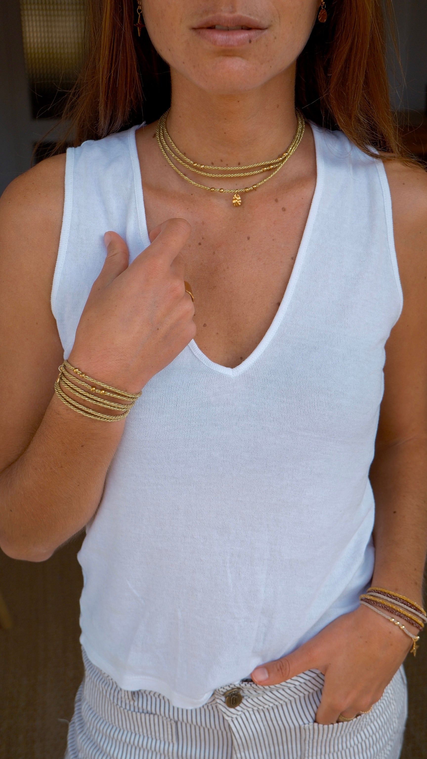 Collier ABBY – pendentif goutte