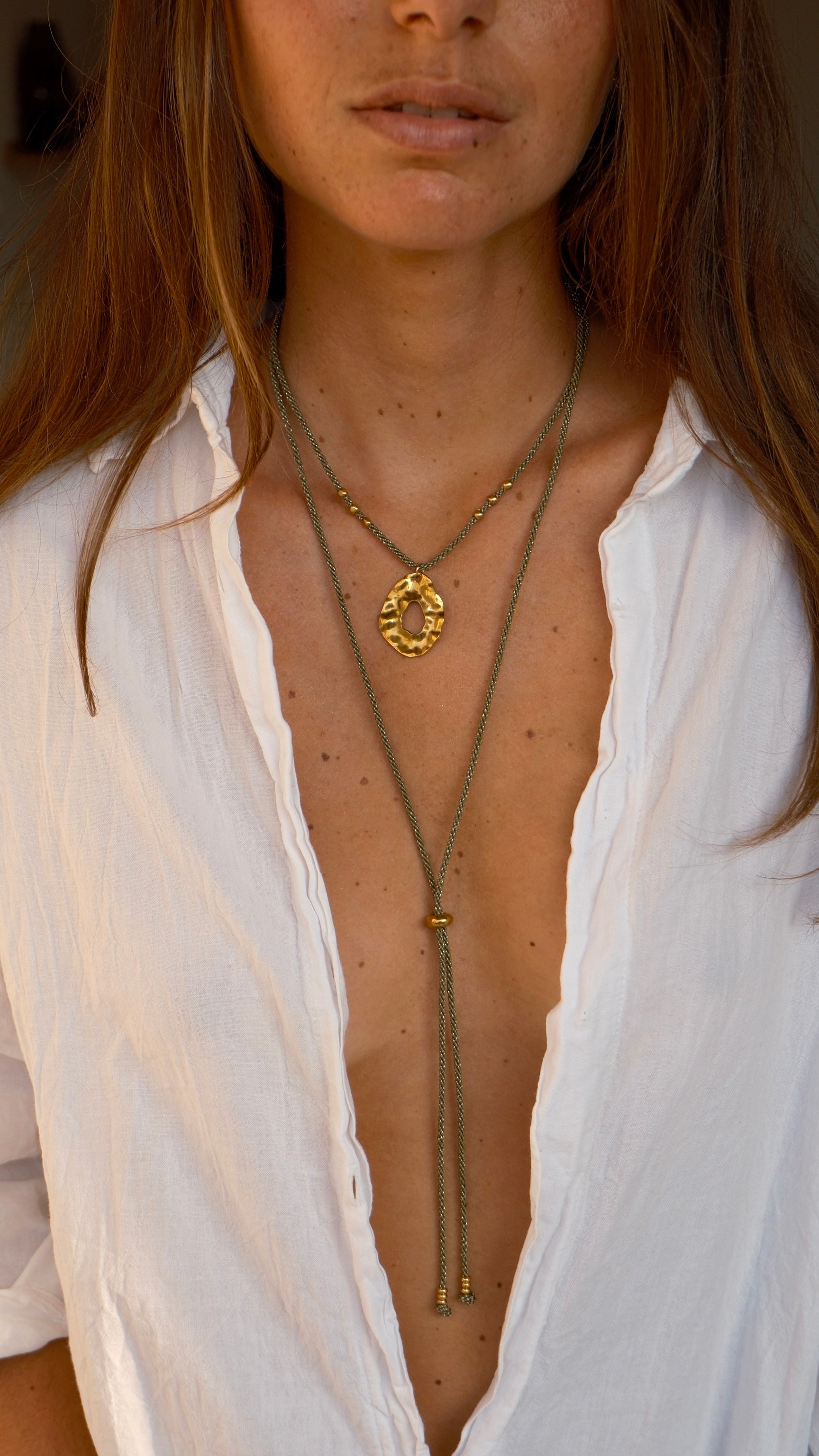 Collier MIA – pendentif goutte