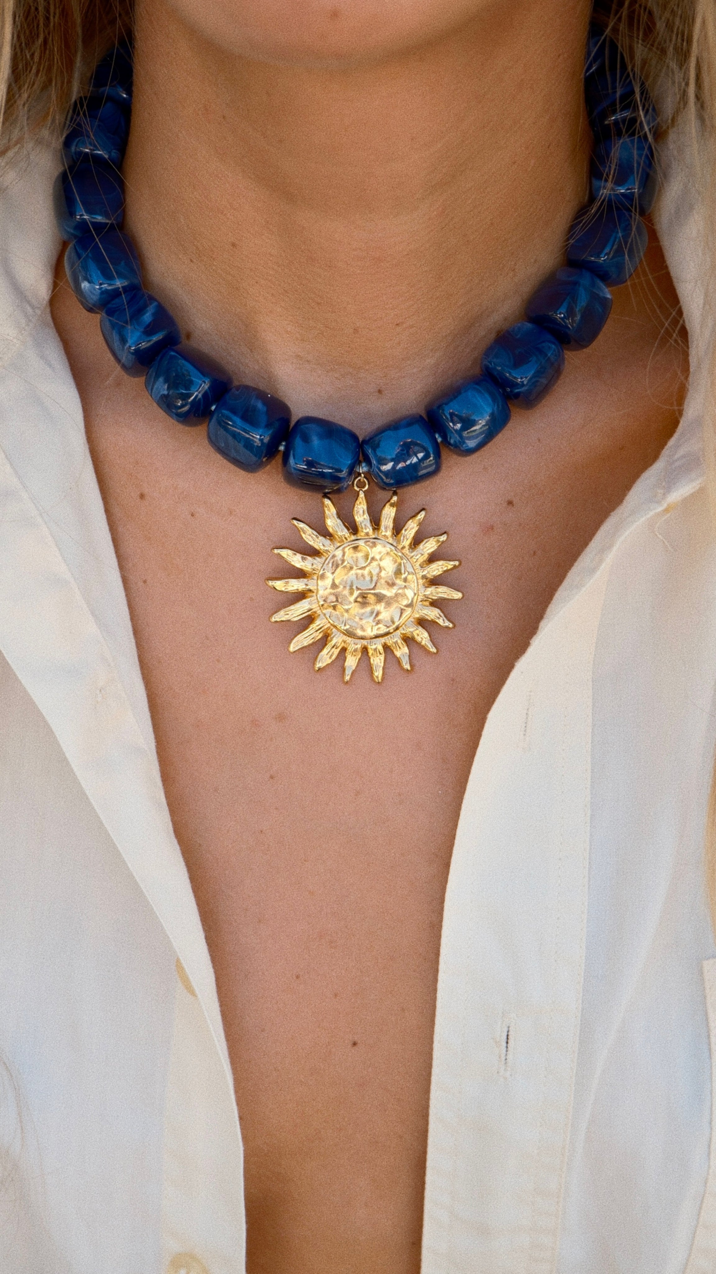 COLLIER SAUNDERS - Bleu