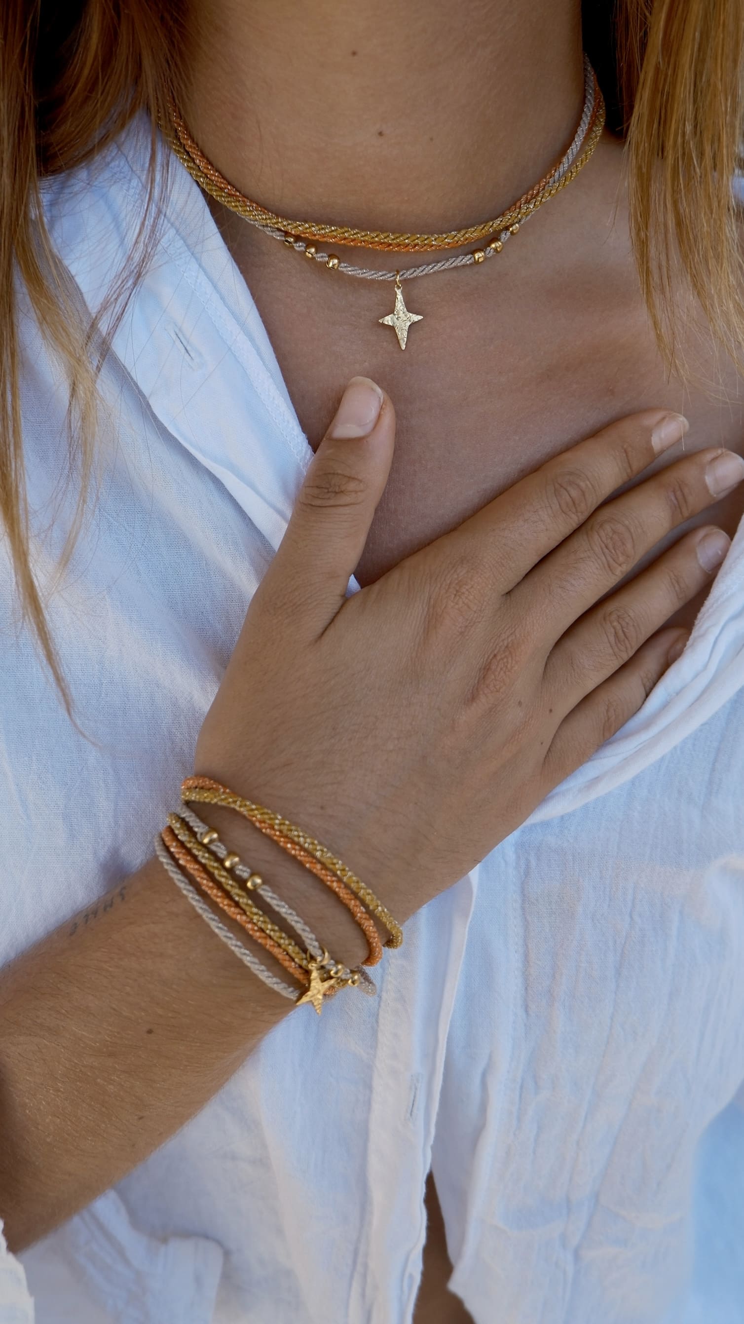 Collier Baya – Bijou en acier inoxydable – Fait main à Marseille